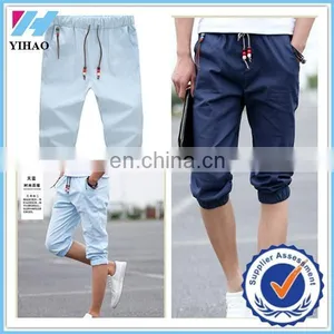 Yihao Trade Assurance Men's Linen Shorts Plus Size Mens Short Pants Casual Sports Shorts Custom Men Jogger Pants for Boys thumbnail-1