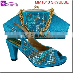 Crystal Wedding Shoes MM1013 thumbnail-1