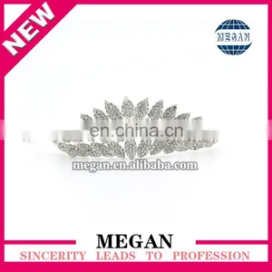 High Quality Bulk Custom Beauty Princess Rhinestone Tiaras for Party thumbnail-1