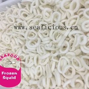 Frozen Ring Squid Wholesale Cleaned Skinless thumbnail-1