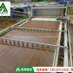 Popular Belt Filter Press Machine for Sands Washing Sludge Dewatering thumbnail-2