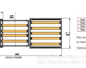 2-Stage Real Bed Sofa Mechanism TD000# thumbnail-4