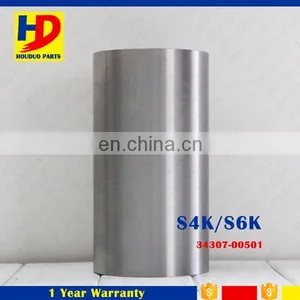 Diesel Engine S6K S4K Cylinder Liner For Excavator Engine Parts 34307-00501 thumbnail-1