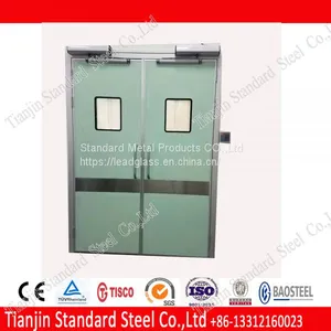CT Room 2mmpb Single Lead Shielding Door / X-ray Room 3mmPB Lead Sliding Door thumbnail-2
