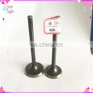 Top Speed Motorcycle Parts Inlet Exhaust Engine Valves for Aprilia Leonardo 125 250 cc thumbnail-2