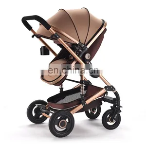 EN1888 Certificate Foldable Baby Carriage / High Landscape Mother Baby Stroller 3 in 1 China / Baby Pram Europe thumbnail-1