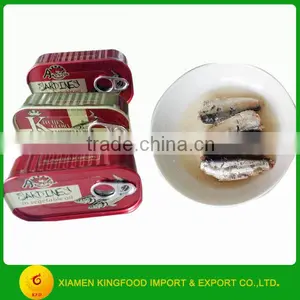 Canned Sardine in Vegetable Oil to West Africa,125g Club Can thumbnail-1