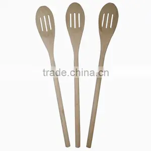 Slotted Wooden Spoon thumbnail-1