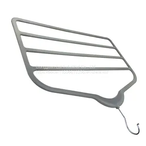 Various Styles Rose Gold Hook Flocking Hanger Non-Skid Velvet Hanger thumbnail-5