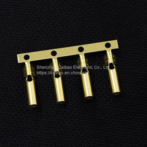 2.3 Waterproof Connector Female Round Tube Wire Terminals Copper Cable Crimping Lug for Power thumbnail-2
