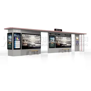 Customized Manufacturer of Intelligent Bus Stop Sign Advertising Light Box for Bus Stop Sign in Scenic Spot thumbnail-5