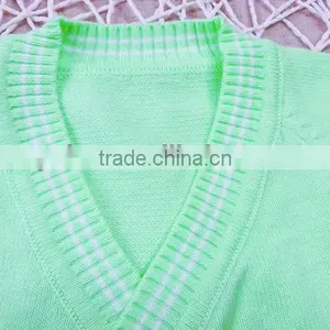 0-1year Cheap Wash Cotton Knitted New Born Baby Cardigan Underwear for Winter thumbnail-6