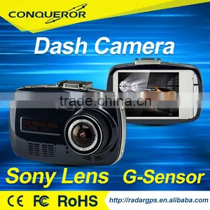 GPS FULL HD Car Video Recorder (DVR) Mini Dash Cam G-9608 With GPS Locator thumbnail-1