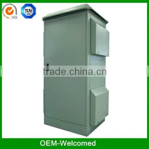 SKW-004 Electric Steel Cabinet/outdoor Battery Rack/sheet Metal Indoor Storage Box With 3 Locking Doors thumbnail-2
