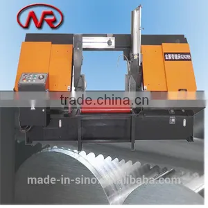 GZ4265/70 Double-column Cover Horizontal Hydraulic Band Saw for Metal Cutting thumbnail-1