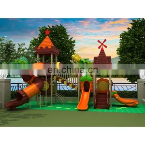 Kids Outdoor Plastic Large Playground Equipment Children Outdoor Playground thumbnail-3
