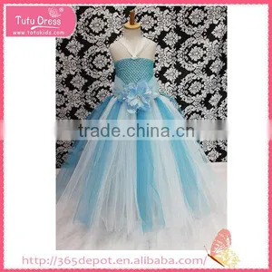 Custom Made Elsa Dress Cosplay Costume for Party to Young Girl thumbnail-1