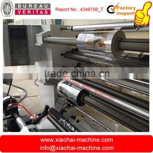 Automatic Paper Plastic Film PVC PET BOPP Slitting and Rewinding Machine With Flat and Disc Knife and Full Automatic Tension thumbnail-3