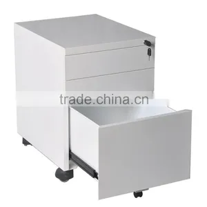 Trade Assurance Mobile 3 Drawers Filing Pedestal Cabinet thumbnail-4