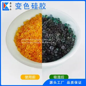 Orange Silica Gel 3-5mm Orange to Green Cobalt-free Color-changing Silica Gel thumbnail-5