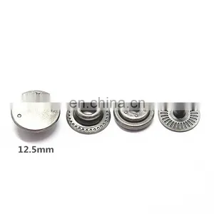 12.5mm Custom Brass Logo Factory Button thumbnail-2