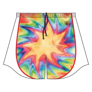 Sublimated Rugby Short Customized Leisure Wear thumbnail-1
