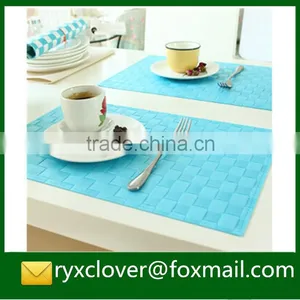PP/PVC Dining Table Mat Dish Placemat Hotel Meal Mat thumbnail-1