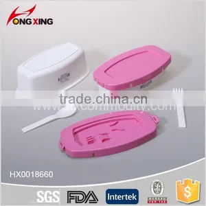 0.85L Rectamgle 2-layer Plastic Lunch Box for Kids Supplier's Choice thumbnail-5