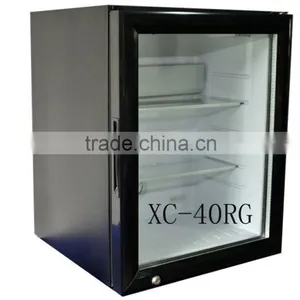 Noiseless Absorption 12V 24V 220V Glass Door Refrigerator With CB CE CCC thumbnail-4