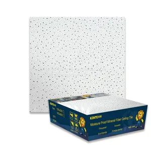 711 Pattern 600*600 Moisture-proof Mineral Wool Board With Thickness 10mm thumbnail-4