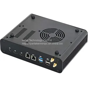 Partaker Mini PC Intel Core i7 1065G7 i5 1035G4 2*RAM Slots Max 64GB DDR4 RAM Gaming Desktop Computer 2*HDMI2.0 2*LAN 8*USB thumbnail-4