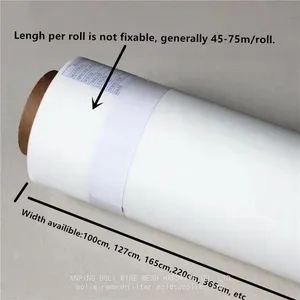 50 100 200 300 400 500 Micron Custom Size Food Grade FDA Monofilament Monofilament Woven Polyamide Nylon Filter Cloth Net Screen Mesh thumbnail-3