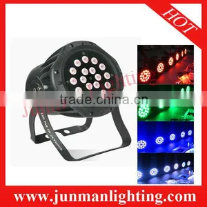 18pcs 3W RGB 3 in 1 Waterproof Led Par64 Led Par Light DJ Stage Lighting thumbnail-1