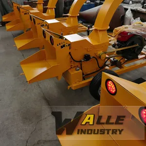 High Efficient Industrial Wood Sawdust Making Machine Diesel Engine Shredder Mobile Hardwood Log Wood Chipper Machine thumbnail-5