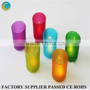 Frosted Glass Hurricane Candle Holders Popular Items Quality Choice thumbnail-1