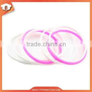 China Manufacturer Hand Bracelet Silicone Wristband Rubber Bracelet thumbnail-3