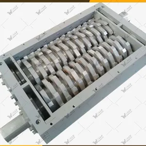 Scrap Tire Multiple Shredder Pipe Plastic Pot Crusher thumbnail-4