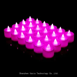 Long-Lasting Flameless Tealight Candles, 200H+ Battery-Powered LED for Wholesale Decor thumbnail-3