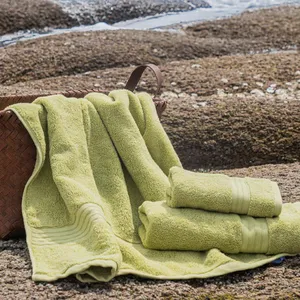 OEM Egypt Long-staple Cotton High Density Soft Towels Beach Towels With OKEO-TEX thumbnail-5