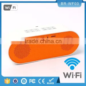 OEM Mini Powerful Customized Colorful Wireless High Quality Wifi Speaker With Microphone thumbnail-1