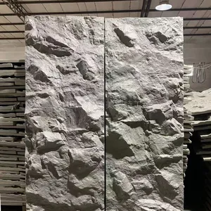 Pu Faux Stone Flexible Outdoor Stone Wall Panel Resin Lightweight Pu Wall Panels Stone for Decor thumbnail-3