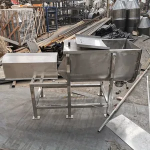 Henan PanQi Automatic Powder Mixing Machine Food U-shaped Mixer Double Ribbon Mixer With CE thumbnail-4