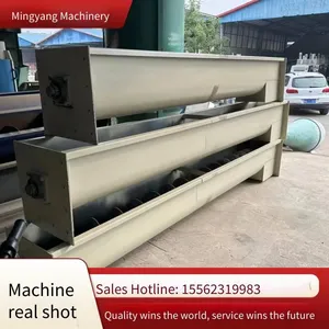Mobile Rapeseed Feeding Machine, Small Screw Feeding Conveyor, Powder Vertical Feeding Machine With Circular Tube thumbnail-3