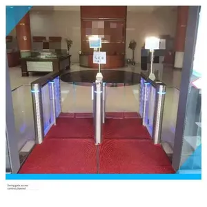 Pedestrian Passage Swing Gate for Personnel Access Management in Office Buildings - Dynamic Face Recognition System thumbnail-3