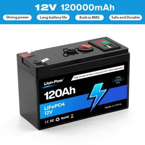 12V 150Ah LiFePO4 Battery Deep Cycle Lithium Battery With BMS for RV, Solar System, Off-Grid, Marine and Home Energy Storage thumbnail-3