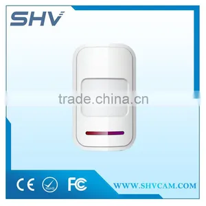 Wireless Wall Amounting Dual PIR Curtain / Window Detector / Pet Immunity With Low Battery Indicator thumbnail-1
