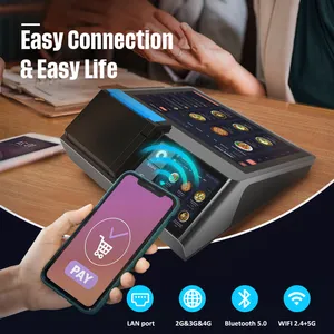 Handheld Mobile POS PDA Terminal, Android 13,Touch Screen Supports 4G WiFi Bluetooth, Perfect to Manage Queues, Online, Mobile & Takeaway Orders thumbnail-1