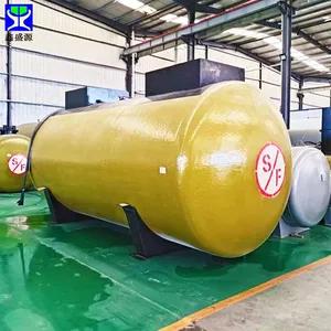SF Double-Layer Underground Carbon Steel Anti-Corrosion Diesel Storage Tank, 10-Ton Capacity thumbnail-1