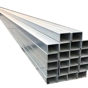 High-quality Black Square Iron Welded Pipe, 2.5 x 2.5, 4 x 4 Galvanized Square Steel Pipe thumbnail-2