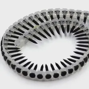 High Quality Collated Drywall Screws Yellow Zinc Fine Thread Plastic Strip With Consistent Quality Control, Factory Wholesale Price thumbnail-4